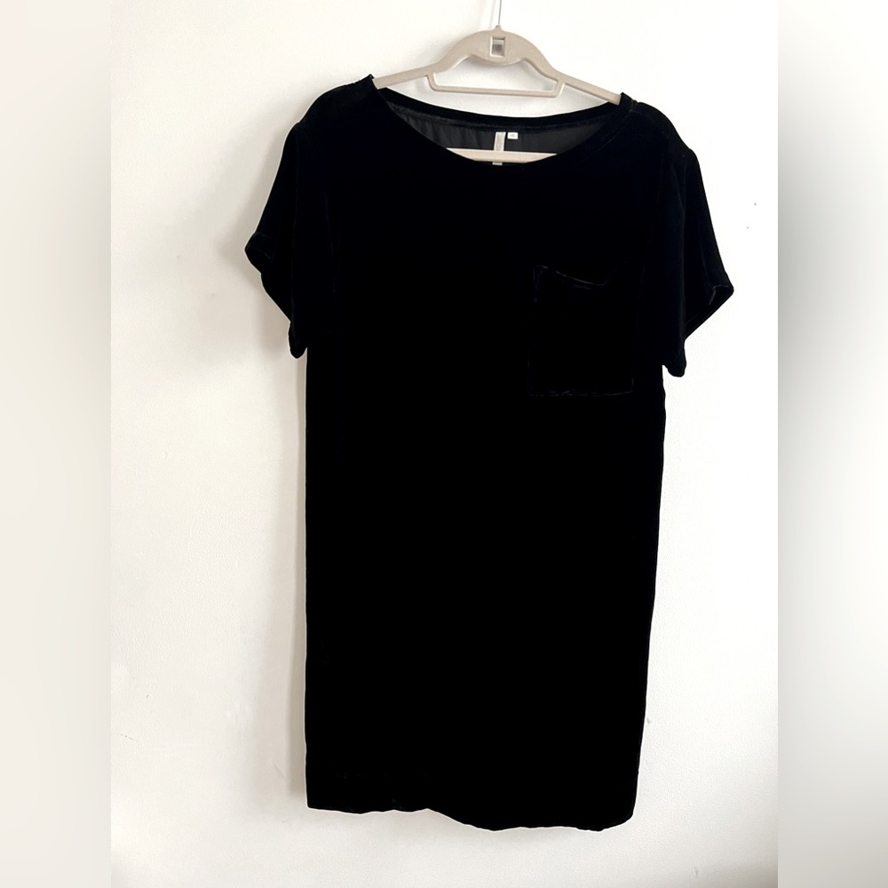 Rachel Roy Velvet T-shirt style dress